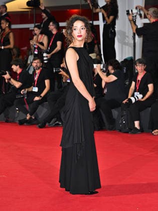 IPA88083568 - Venice, 83rd Venice International Film Festival 2026 - Night 2 - Red Carpet for the film Nessun Dolore. Pictured: Beidja Yahiaoui  Copyright: xSimonexComix xPoolxPhotoxEventsx08x 88083568
