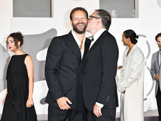 IPA88083638 - Venice, 83rd Venice International Film Festival 2026 - Night 2 - Red Carpet for the film Nessun Dolore. Pictured: Alessandro Borghi, Valerio Mastandrea  Copyright: xSimonexComix xPoolxPhotoxEventsx08x 88083638