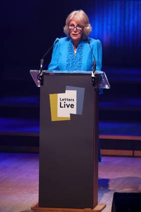 Queen Camilla Takes Part In Letters Live 2026 LONDON, ENGLAND - SEPTEMBER 03: Queen Camilla reads onstage during Letters Live 2026 at The Royal Festival Hall on September 03, 2026 in London, England., Credit:Chris Jackson PA ROTA - B68 Avalon United Kingdom, England, London, The Royal Festival Hall  Copyright: xChrisxJacksonx xPAxROTAx-xB68x xAvalonx 1130491560