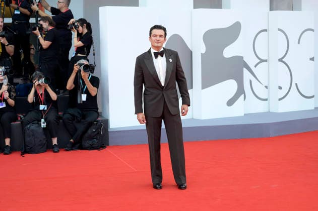 Orlando Bloom bei der Premiere des Kinofilms Bucking Fastard auf der Biennale di Venezia 2023 83. Internationale Filmfestspiele von Venedig im Palazzo del Cinema. Venedig, 03.09.2026