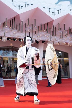 Bucking Fastard Screening - The 83rd Venice International Film Festival Kabuki actor Danjuro Ichikawa attends the Bucking Fastard Screening during the 83rd Venice International Film Festival at Sala Grande on September 03, 2026 in Venice, Italy.  Copyright: xKazukoxWakayamax
