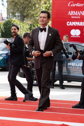 Bucking Fastard screening in Venice VENICE, ITALY - SEPTEMBER 03: Orlando Bloom attends the Bucking Fastard Screening during the 83rd Venice International Film Festival at Sala Grande on September 03, 2026 in Venice, Italy. CAP KA Kristina Afanasyeva Venice ITALY Copyright: xKristinaxAfanasyeva CapitalxPictx