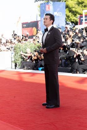 Bucking Fastard screening in Venice VENICE, ITALY - SEPTEMBER 03: Orlando Bloom attends the Bucking Fastard Screening during the 83rd Venice International Film Festival at Sala Grande on September 03, 2026 in Venice, Italy. CAP KA Kristina Afanasyeva Venice ITALY Copyright: xKristinaxAfanasyeva CapitalxPictx