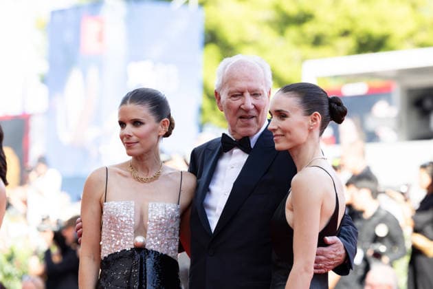 Bucking Fastard screening in Venice VENICE, ITALY - SEPTEMBER 03: Rooney Mara, director Werner Herzog and Kate Mara attend the Bucking Fastard Screening during the 83rd Venice International Film Festival at Sala Grande on September 03, 2026 in Venice, Italy. ( CAP KA Kristina Afanasyeva Venice ITALY Copyright: xKristinaxAfanasyeva CapitalxPictx
