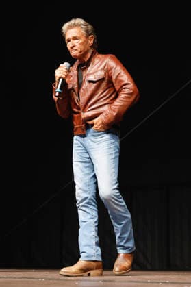 Peter Maffay bei der Veranstaltung Halle steht auf. Für Demokratie. Für Zusammenhalt. Für Sachsen-Anhalt. auf dem Marktplatz. Halle (Saale), 03.09.2028