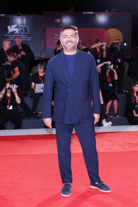 VENICE, ITALY - SEPTEMBER 03: Gianvito Casadonte attends the Nessun Dolore Screening during the 83rd Venice International Film Festival at Sala Grande on September 03, 2026 in Venice, Italy. (Photo by Mark Cape Insidefoto) markxcape