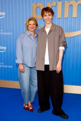 Prime Video, Pressekonferenz im Kino International, Berlin, 03.09.2026 Yördis Triebel und Yoran Leicher (Morgen ist Jetzt) bei der Jahrespressekonferenz von Prime Video Deutschland im Kino International in Berlin am 3.9.2026 Berlin Kino International Copyright: xAnitaxBuggex