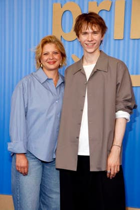 Prime Video, Pressekonferenz im Kino International, Berlin, 03.09.2026 Yördis Triebel und Yoran Leicher (Morgen ist Jetzt) bei der Jahrespressekonferenz von Prime Video Deutschland im Kino International in Berlin am 3.9.2026 Berlin Kino International Copyright: xAnitaxBuggex
