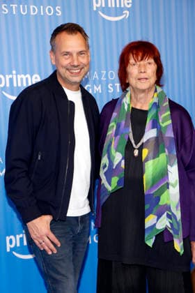Prime Video, Pressekonferenz im Kino International, Berlin, 03.09.2026 Sebastian Fitzek und Regina Ziegler bei der Jahrespressekonferenz von Prime Video Deutschland im Kino International in Berlin am 3.9.2026 Berlin Kino International Copyright: xAnitaxBuggex