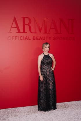 IPA88088187 - Venice, 83rd Venice International Film Festival - The photocall for the Armani Beauty Dinner event at the Giardini Reali. Pictured: Greta Scarano (actress and film director, host of the Venice Film Festival)  Copyright: xAlessandroxBremecx xx 88088187