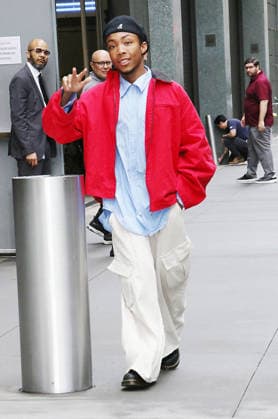 NEW YORK, NY - SEPTEMBER 3: Asante Blackk Seen at Good Morning America on September 3, 2026 in New York City. Copyright: xRWx