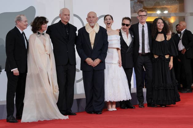Wild Horse Nine Screening - The 83rd Venice International Film Festival (L-R) Steve Buscemi, Parker Posey, Martin McDonagh, John Malkovich, Mariana Di Girolamo, Sam Rockwell, Graham Broadbent and Ailin Salas attend the Wild Horse Nine Screening during the 83rd Venice International Film Festival at Sala Grande on September 03, 2026 in Venice, Italy.  Copyright: xKazukoxWakayamax