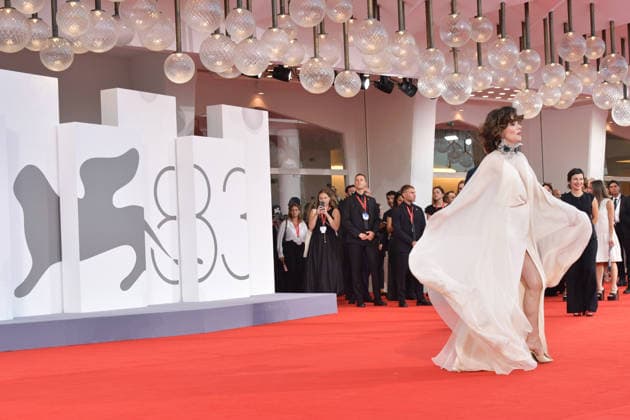 83rd Venice Film Festival 83rd Venice Mostra Venice International Film Festival WILD HORSE NINE Premiere Parker Posey at the Wild Horse Nine Premiere Photos by Thomas Bohlen Starface 459372 September 3, 2026 Venice, Italy  Copyright: xThomasxBohlenx STAR_459372_217