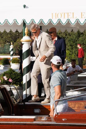 George Clooney led a masterclass at the Hotel Excelsior during the 83rd Venice International Film Festival, the Mostra on September 3, 2026. Jasmine Aissaoui, Bestimage. George Clooney gave a masterclass at the Hotel Excelsior during the 83rd edition of the Venice International Film Festival, the Mostra, on September 3, 2026. Venice, Italy  Copyright: xJasminexAissaouix xBestimagexJasminexAissaouix xBestimagex