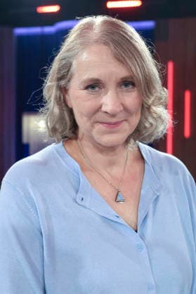 Susanne Hegenscheidt bei der Aufzeichnung der WDR-Talkshow Kölner Treff im WDR Studio BS 3. Köln, 03.09.2026