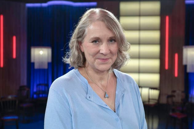 Susanne Hegenscheidt bei der Aufzeichnung der WDR-Talkshow Kölner Treff im WDR Studio BS 3. Köln, 03.09.2026