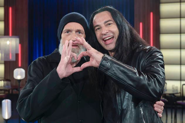 Torsten Sträter und Bülent Ceylan bei der Aufzeichnung der WDR-Talkshow Kölner Treff im WDR Studio BS 3. Köln, 03.09.2026