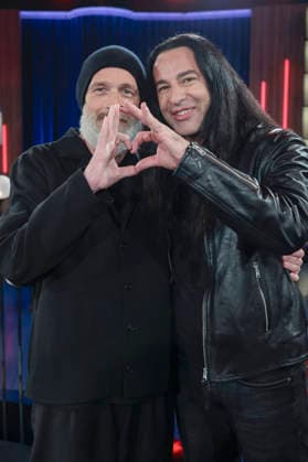 Torsten Sträter und Bülent Ceylan bei der Aufzeichnung der WDR-Talkshow Kölner Treff im WDR Studio BS 3. Köln, 03.09.2026