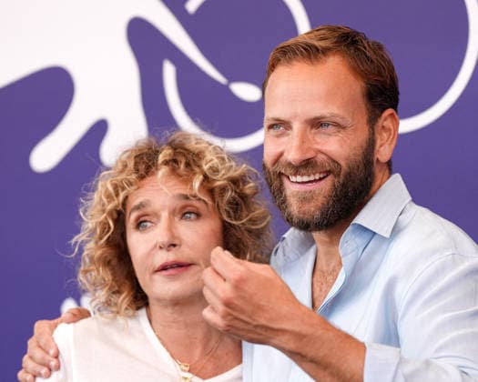Valeria Golino and Alessandro Borghi attending the *Nessun Dolore* photo call during the 83rd Venice International Film Festival at the Palazzo del Casino on September 3, 2026, in Venice, Italy. Lucia Sabatelli, Venice, Italy  Copyright: xLuciaxSabatellix xBestimagexLuciaxSabatellix xBestimagex
