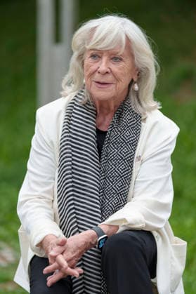 Margarethe von Trotta bei der Eröffnung vom 20. Fünf Seen Filmfestival 2026 in der Schlossberghalle. Starnberg, 03.09.2026