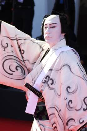 Filmfestival Venedig, Italien. September 3, 2026, Venice Lido, Veneto, Italy. Ichikawa Ebizo XI during the Bucking Fastard - Red Carpet, during the 83rd Venice Film Festival at Venezia Lido.