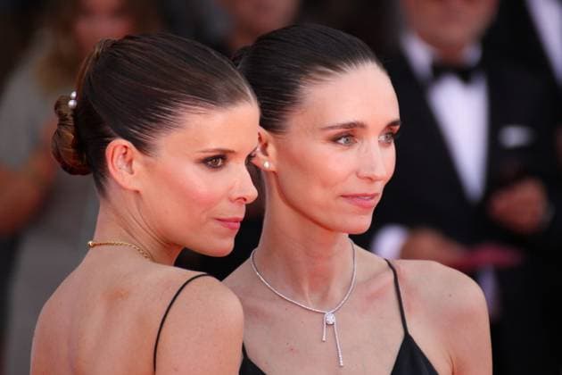 Filmfestival Venedig, Italien. September 3, 2026, Venice Lido, Veneto, Italy. Kate Mara and Rooney Mara during the Bucking Fastard - Red Carpet, during the 83rd Venice Film Festival at Venezia Lido.