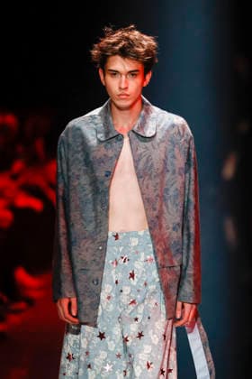 September 4, 2026, Tokyo, Japan: A model wearing fashion brand WISHARAWISH walks down the runway during the Rakuten Fashion Week TOKYO 2027 Spring Summer Collection. The fashion week runs from August 31 to September 5. Tokyo Japan  - ZUMAm191 20260904_aap_m191_050 Copyright: xRodrigoxReyesxMarinx