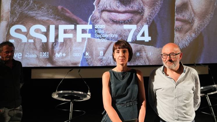 Presentation of the 74th San Sebastián Film Festival The director of the San Sebastián Film Festival, José Luis Rebordinos, and the festival’s deputy director, Maialen Beloki, during the presentation of the 74th San Sebastián Film Festival on September 4, 2026, in San Sebastián, Guipúzcoa, Basque Country, Spain. The 74th San Sebastián Film Festival will be held from September 18 to 26, 2026. This edition will pay tribute to Argentine actor Ricardo Darín on its official poster. In addition, it will screen a retrospective dedicated to filmmaker José Giovanni and will feature four special RTVE gala events showcasing major premieres. SEPTEMBER 4, 2026, San Sebastián, Guipúzcoa, Basque Country, Spain Copyright: xUnanuex 7748177
