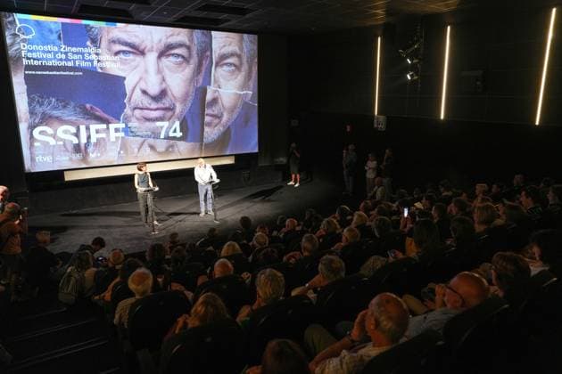 Presentation of the 74th San Sebastián Film Festival The director of the San Sebastián Film Festival, José Luis Rebordinos, and the festival’s deputy director, Maialen Beloki, during the presentation of the 74th San Sebastián Film Festival on September 4, 2026, in San Sebastián, Guipúzcoa, Basque Country, Spain. The 74th San Sebastián Film Festival will be held from September 18 to 26, 2026. This edition will pay tribute to Argentine actor Ricardo Darín on its official poster. In addition, it will screen a retrospective dedicated to filmmaker José Giovanni and will feature four special RTVE gala events showcasing major premieres. SEPTEMBER 4, 2026, San Sebastián, Guipúzcoa, Basque Country, Spain Copyright: xUnanuex 7748180