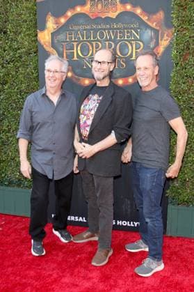 Arrivals at the Halloween Horror Nights event at Universal Studios in Los Angeles Featuring: Edward Chiodo, Stephen Chiodo, Charles Chiodo Where: Los Angeles, California, United States When: 03 Sep 2026 Credit: H2Y INSTARimages EDITORIAL USE ONLY. NOT FOR USE BY NEWSPAPERS BASED IN THE UK. Copyright: xx instar55975222
