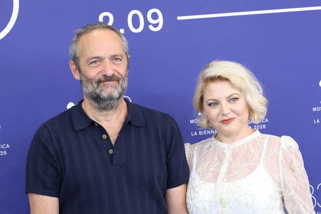 Venice 2026 15 18 A Place To Heal Photocall NB Cédric Kahn, Sophie Guillemin attending the 15 18 A Place To Heal Photocall as part of the 83th Venice International Film Festival at the Lido in Venice, Italy on September 04, 2026. Photo by Nasser Berzane ABACAPRESS.COM Venice Italy  Copyright: xBerzanexNasser ABACAx