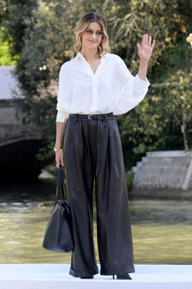 Barbara Ronchi bei der Ankunft am Pier des Hotels Excelsior auf der Biennale di Venezia 2026 83. Internationale Filmfestspiele von Venedig. Venedig, 04.09.2026