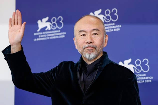 September 4, 2026, Venice, ITALY: Japanese director Shinya Tsukamoto poses for the photocall of Nelson San, anata wa hito wo koroshimashitaka? (Mr. Nelson, did you kill people?)™ at the 83rd annual Venice International Film Festival, in Venice, Italy, 04 September 2026. The movie is presented in Venezia 83 official competition at the festival running from 02 to 12 September 2026. ANSA FABIO FRUSTACI. Venice ITALY  - ZUMAa110 20260904_zaf_a110_016 Copyright: xFabioxFrustacix
