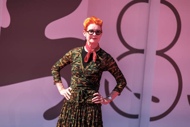 83rd Venice International Film Festival in Venice, Italy - 04 Sep 2026. Sandy Powell attends the red carpet of the film Queer Edward II at the 83rd Venice International Film Festival at the Palazzo del Cinema. Venice Italy Copyright: xMarcoxBaradax xSOPAxImagesx 20260904_RED CARPET QUEER EDWARD II-12