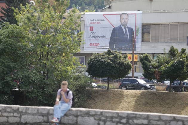 Campaign period begins for Bosnia and Herzegovina’s Oct. 4 general election SARAJEVO, BOSNIA AND HERZEGOVINA - SEPTEMBER 04: Posters featuring candidates and campaign materials of political parties are displayed across the capital Sarajevo and many other parts of the country, on September 04, 2026 in Sarajevo, Bosnia and Herzegovina. The campaign period for political parties and candidates has begun ahead of Bosnia and Herzegovina’s general election, scheduled for Oct. 4. Denis Zuberi Anadolu Sarajevo Federation of Bosnia and Herzegovina. Editorial use only. Please get in touch for any other usage.  Copyright: x2026xAnadoluxDenisxZuberix