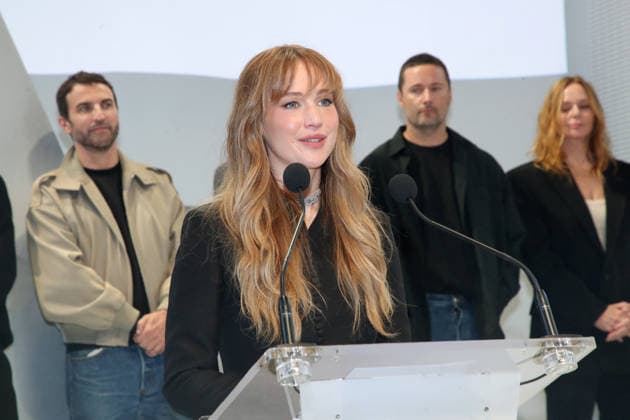 Jennifer Lawrence at the 2026 LVMH Prize at the Fondation Vuitton in Paris on September 4, 2026. Bertrand Rindoff, Bestimage. 2026 LVMH Prize at the Fondation Vuitton in Paris, France. Paris, France  Copyright: xBERTRANDxRINDOFFxPETROFFx xBESTIMAGExBERTRANDxRINDOFFxPETROFFx xBESTIMAGEx