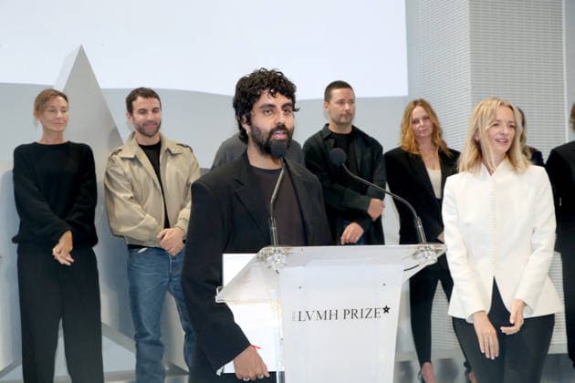 Prix Savoir Faire for Anial Padia, founder of YOSHITA 1967, at the 2026 LVMH Prize at the Vuitton Foundation, Paris, September 4, 2026 Bertrand Rindoff Bestimage LVMH Prize 2026 at the Vuitton Foundation in Paris, France Paris, France  Copyright: xBERTRANDxRINDOFFxPETROFFx xBESTIMAGExBERTRANDxRINDOFFxPETROFFx xBESTIMAGEx