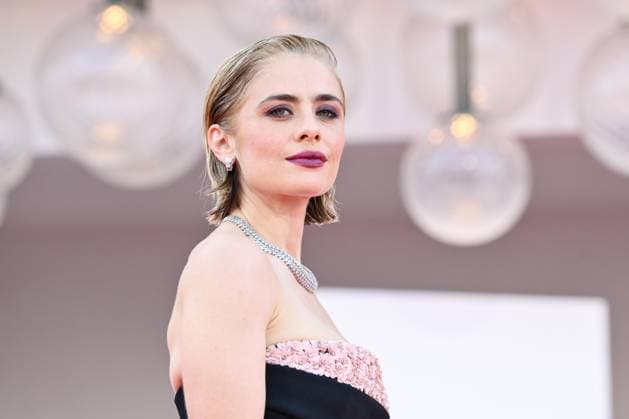 September 4, 2026, Venice, Rome, Italy: Greta Scarano on the red carpet for the film Nelson San, anata wa hito wo koroshimashitaka? , 83rd Venice International Film Festival, Venice, September 4, 2026 Venice Italy  - ZUMAa289 20260904_zia_a289_278 Copyright: xMariaxLauraxAntonellix xAgfx