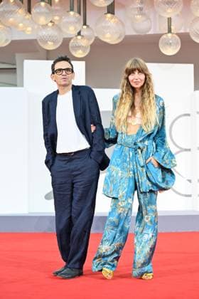 September 4, 2026, Venice, Rome, Italy: Nicola Lagioia and Chiara Tagliaferri on the red carpet for the film City of the Living, 83rd Venice International Film Festival, Venice, September 4, 2026 Venice Italy  - ZUMAa289 20260904_zia_a289_393 Copyright: xMariaxLauraxAntonellix xAgfx