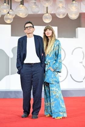 September 4, 2026, Venice, Rome, Italy: Nicola Lagioia and Chiara Tagliaferri on the red carpet for the film City of the Living, 83rd Venice International Film Festival, Venice, September 4, 2026 Venice Italy  - ZUMAa289 20260904_zia_a289_392 Copyright: xMariaxLauraxAntonellix xAgfx