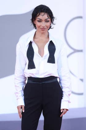 Matilda De Angelis bei der Premiere des Kinofilms Mr. Nelson, Did You Kill People Nelson-san, anata wa hito o koro shimashita ka? auf der Biennale di Venezia 2023 83. Internationale Filmfestspiele von Venedig im Palazzo del Cinema. Venedig, 04.09.202+
