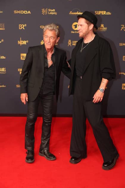 Verleihung der 32. Goldenen Henne Leipzig, 04.09.2026 Peter Maffay und Johannes Oerding Verleihung der 32. Goldenen Henne in der Leipziger Messehalle Sachsen Deutschland Copyright: xMatthiasxGränzdörferx