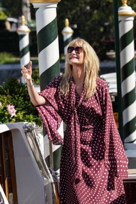 Laura Dern is seen at the Hotel Excelsior Venice Lido pier during the 83rd Venice International Film Festival on September 4, 2026, in Venice, Italy. Lucia Sabatelli, Venice, Italy  Copyright: xLuciaxSabatellix xBestimagexLuciaxSabatellix xBestimagex