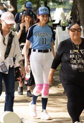 Carrie Preston Films Softball Game Scene for Elsbeth Carrie Preston Films Softball Game Scene for Elsbeth , Long Island City, NY. 04 Sep 2026 Pictured: Carrie Preston.  Copyright: xThexMegaxAgencyxMEGAx
