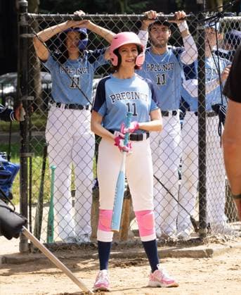 Carrie Preston Films Softball Game Scene for Elsbeth Carrie Preston Films Softball Game Scene for Elsbeth , Long Island City, NY. 04 Sep 2026 Pictured: Carrie Preston.  Copyright: xThexMegaxAgencyxMEGAx