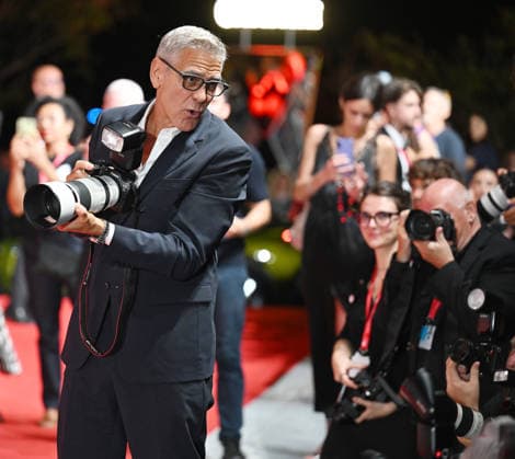 American actor George Clooney attends the premiere of Furies at the 83rd Venice Film Festival in Venice, Italy on Friday, September 4, 2026.  VEN20260904105 RUNExHELLESTAD