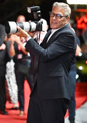American actor George Clooney attends the premiere of Furies at the 83rd Venice Film Festival in Venice, Italy on Friday, September 4, 2026.  VEN20260904106 RUNExHELLESTAD