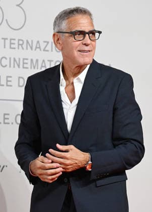 American actor George Clooney attends the premiere of Furies at the 83rd Venice Film Festival in Venice, Italy on Friday, September 4, 2026.  VEN20260904110 RUNExHELLESTAD