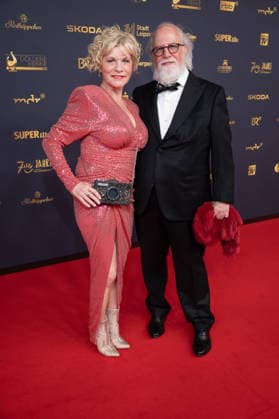 Goldene Henne 2026 Roter Teppich Roter Teppich Anne Kasprik und Mann Oren Goldene Henne 2026, 04.09.2026, Leipzig Copyright: xEventpressxFuhrx