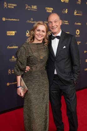 Goldene Henne 2026 Roter Teppich Roter Teppich Martin Brambach und Ehefrau Christine Sommer Goldene Henne 2026, 04.09.2026, Leipzig Copyright: xEventpressxFuhrx